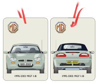 MGF 1.8i 1995-2002 Air Freshener